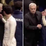 Jose Mourinho left Son Heung-Min embarrassingly hanging after Tottenham victory on Tuesday