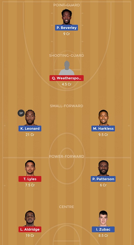 LAC vs SAS Dream11