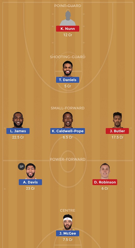 LAL vs MIA Dream11 
