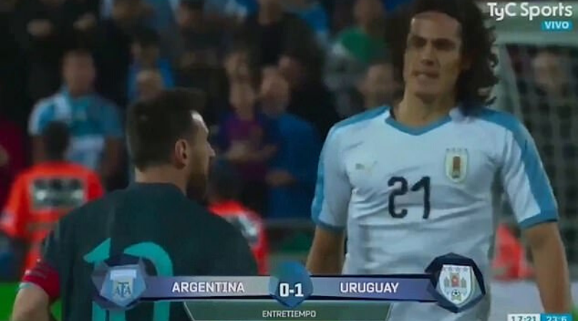 Lionel Messi Edinson Cavani fight The Argentine star was reportedly involved in a tunnel fight with Edinson Cavani