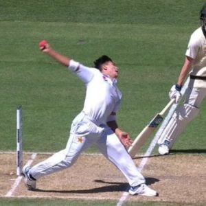 WATCH: Muhammad Musa dismisses David Warner off a no-ball in Adelaide Test