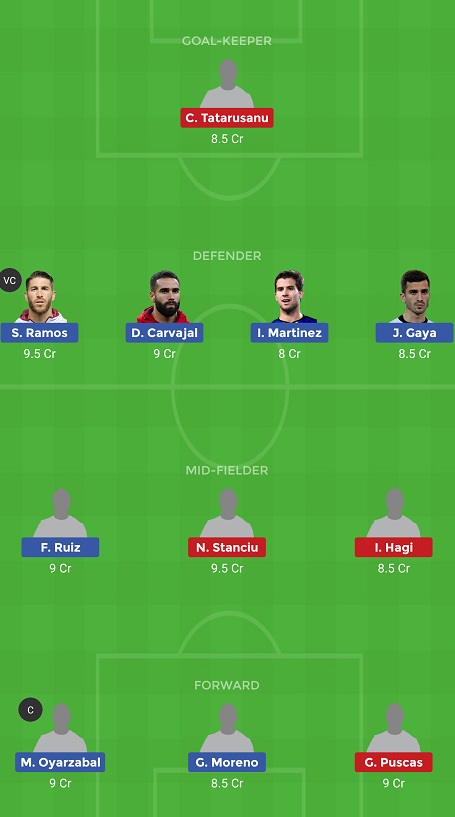 SPA vs ROM Dream11