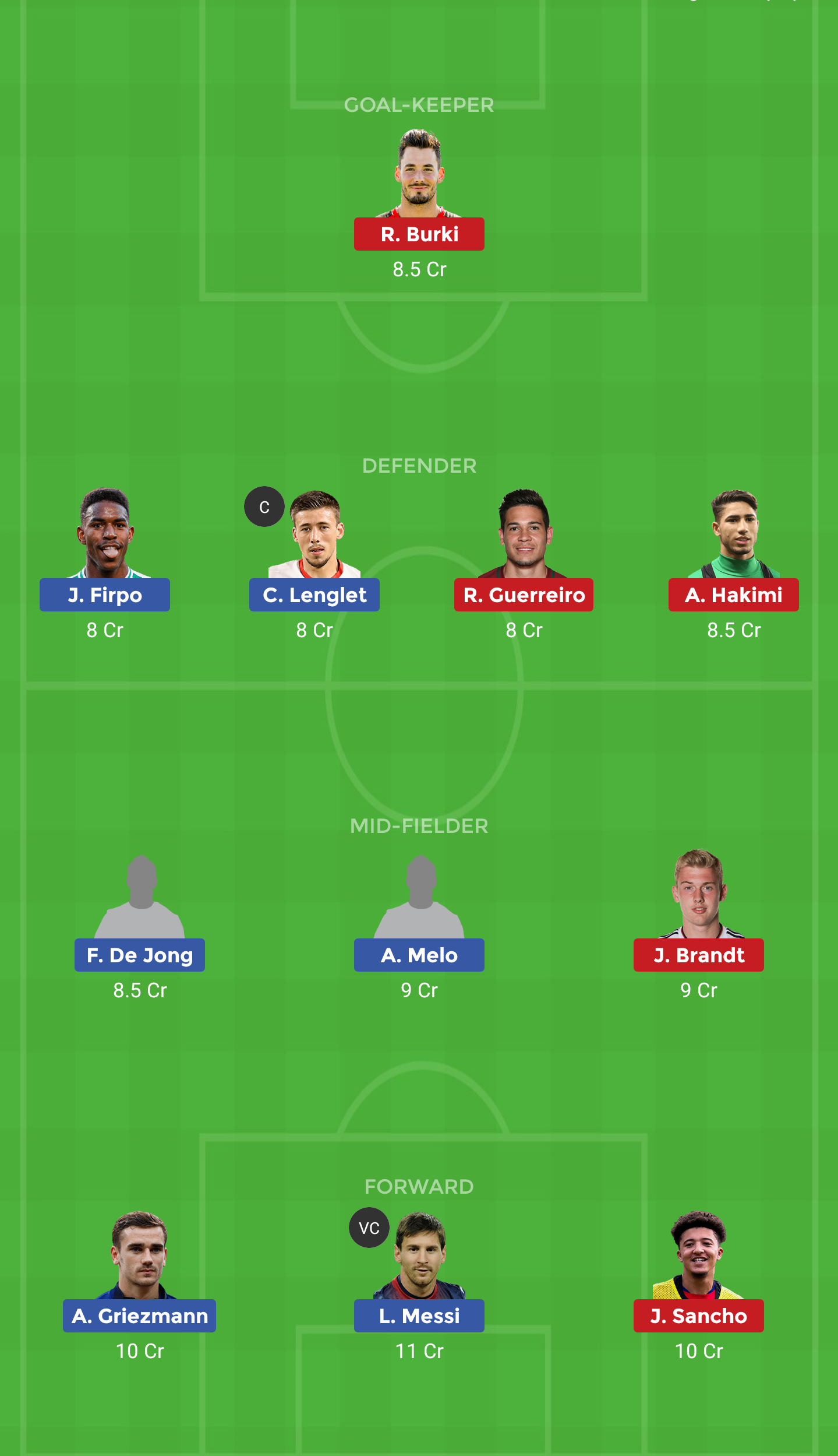 BAR Vs DOR Dream 11 Match Prediction