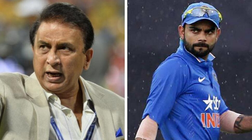 Sunil Gavaskar criticises Virat Kohli