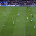 Barcelona was playing ultimate attacking football with 1-2-1-6 formation against Slavia Prague