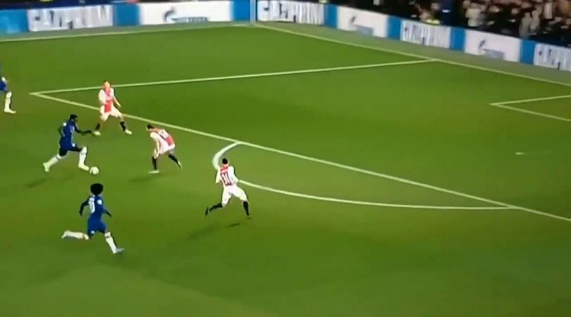 Kurt Zouma's insane dribble leaves fans mesmerized in Champions League match against Ajax