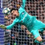 Michy Batshuayi trolls Kepa Arrizabalaga after he concedes by a ball hitting on his face