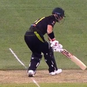 WATCH: David Warner gets reprieve as bails don't fall despite ball touching stumps twice
