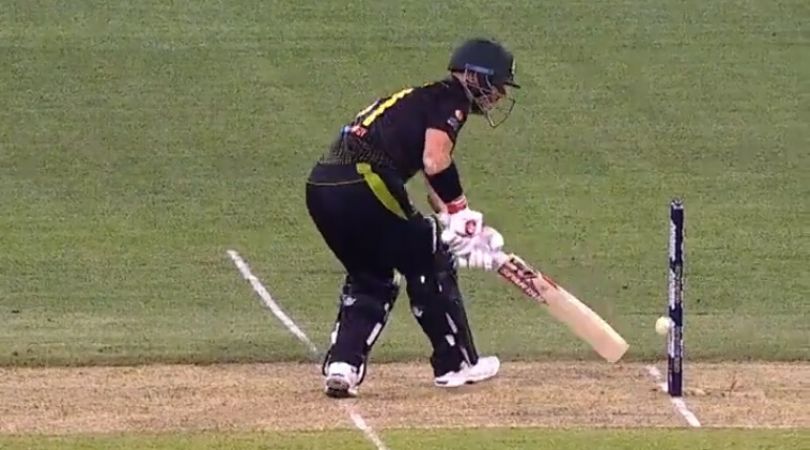 WATCH: David Warner gets reprieve as bails don't fall despite ball touching stumps twice