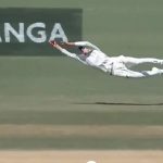 WATCH: Mitchell Santner grabs one-handed blinder to dismiss Ollie Pope in 1st Test vs England