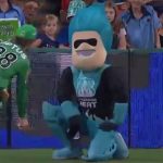 WATCH: Adam Zampa scares Brisbane Heat mascot during BBL 2019 match at Carrara Oval