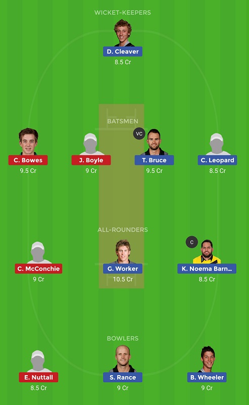 CD vs CTB Dream11