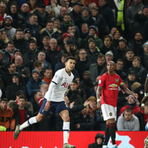 Dele Alli displays absolute control and world class touch to score close range stunner vs Man Utd