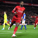Divock Origi scores his second goal after immaculate first touch vs Everton