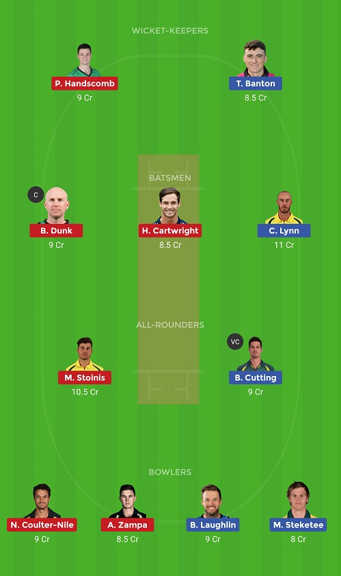 HEA Vs STA Dream11