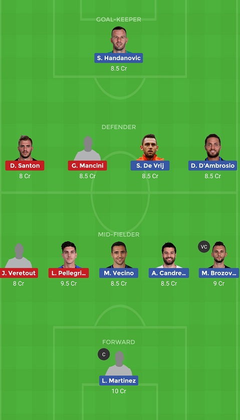INT Vs ROM Dream11