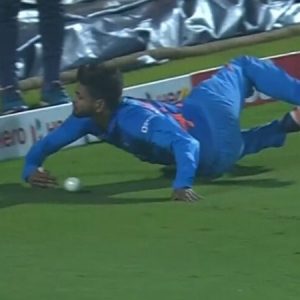 WATCH: Shreyas Iyer's outstanding run-out to send back Shimron Hetmyer in Visakhapatnam ODI