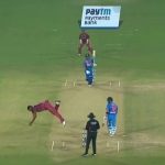 WATCH: Kieron Pollard grabs tremendous caught and bowled to dismiss Shreyas Iyer in Hyderabad T20I
