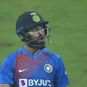 WATCH: Virat Kohli wins battle against Kesrick Williams in Mumbai T20I