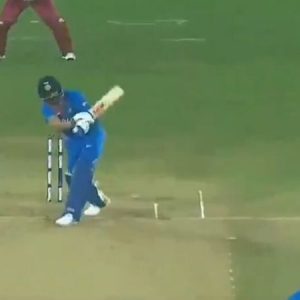 WATCH: Virat Kohli hits sublime six off Kesrick Williams before "Notebook" celebration in Hyderabad