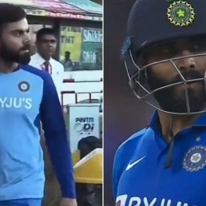 WATCH: Virat Kohli walks down the pavilion to speak to third umpire regarding Ravindra Jadeja's run-out