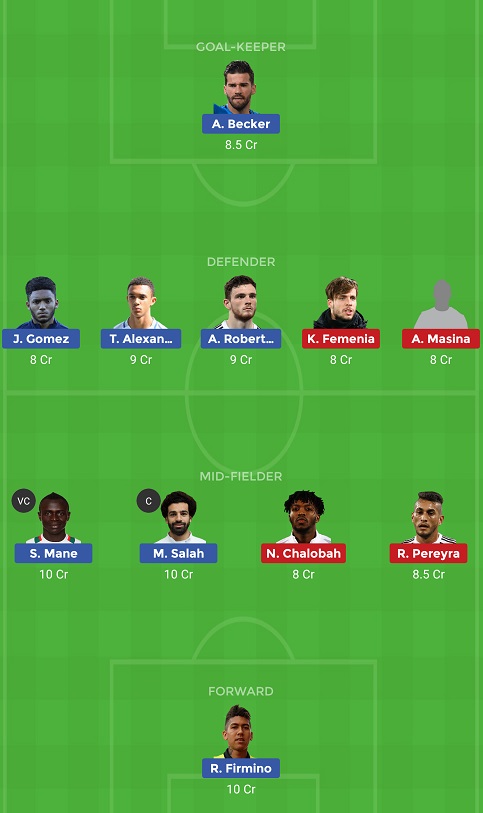 LIV Vs WAT Dream11