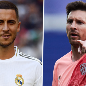 Lionel Messi speaks on Eden Hazard replacing Cristiano Ronaldo ahead of the EL Clasico