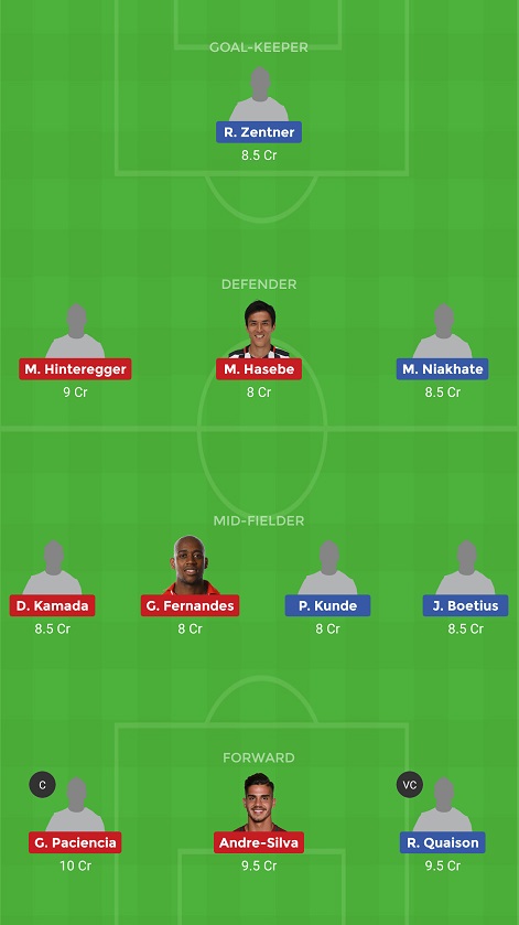 MAZ Vs FRK Dream11
