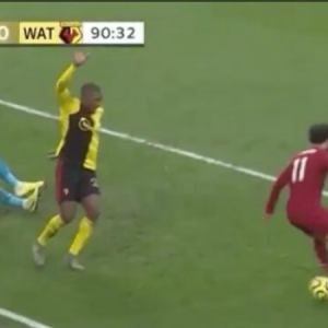 Mohamed Salah produces outrageous backheel finish to score second goal vs Watford