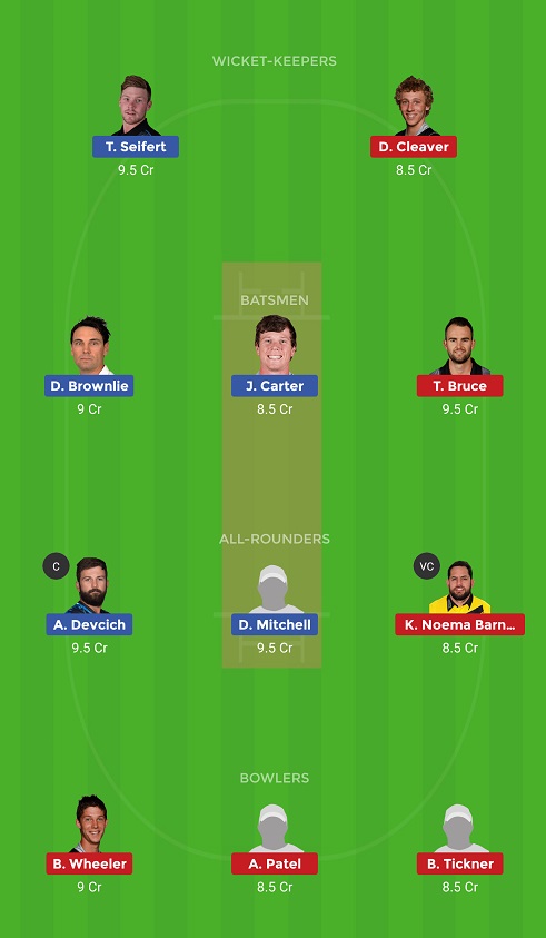 NK Vs CD Dream11