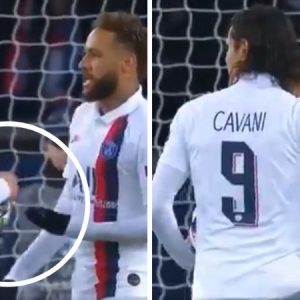 Neymar earns praise after gifting penalty to Edinson Cavani