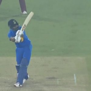 WATCH: KL Rahul's sublime six off Alzarri Joseph in Cuttack ODI