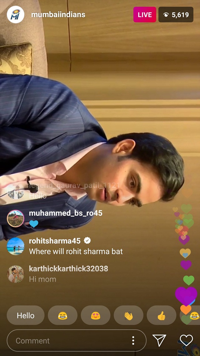 Rohit Sharma amusingly responds to Mumbai Indians post IPL 2020 auction