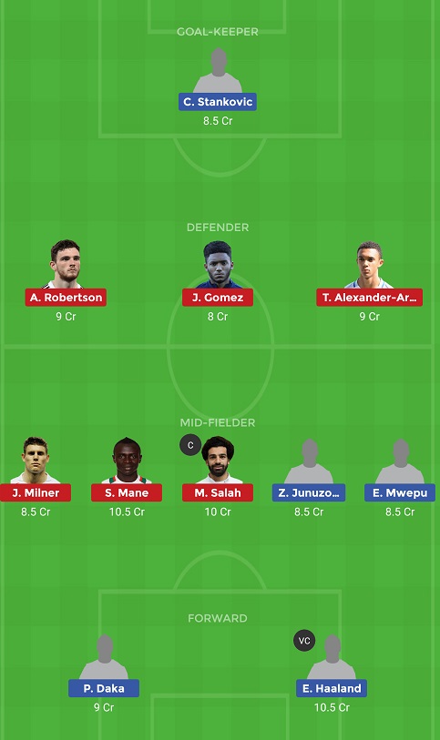 SAL Vs LIV Dream11