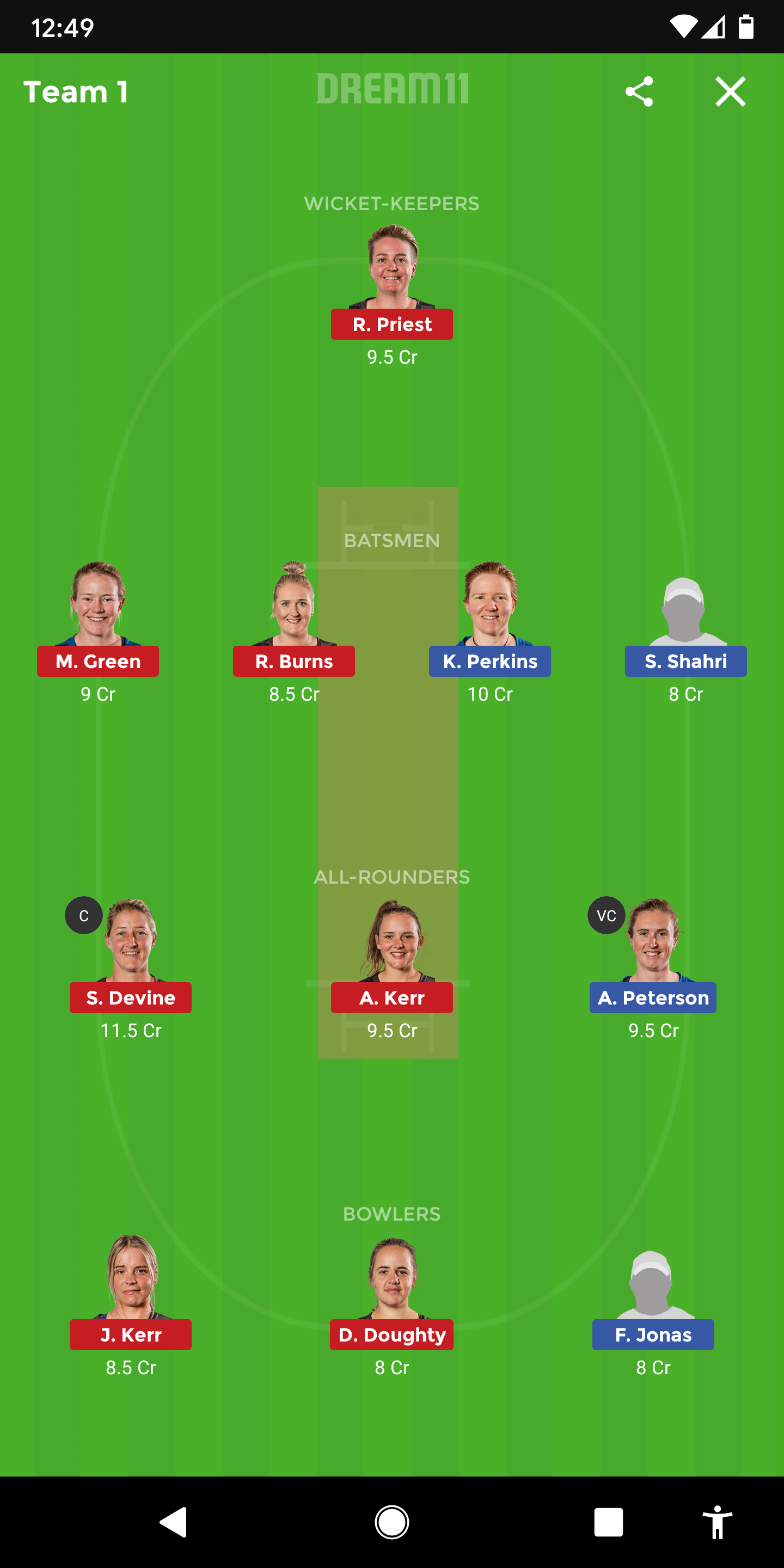 AHW Vs WBW Dream11