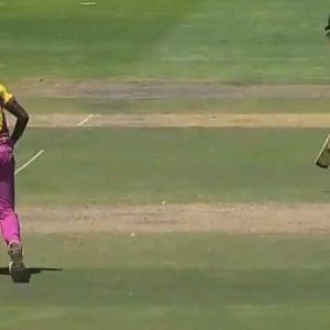 WATCH: Isuru Udana favours spirit of cricket over running out Marco Marais in MSL 2019