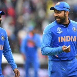 Rohit Sharma funnily taunts Kedar Jadhav for his pose with bat on Social Media