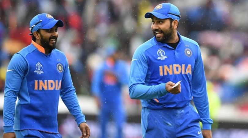 Rohit Sharma funnily taunts Kedar Jadhav for his pose with bat on Social Media