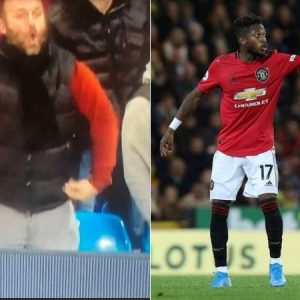 Fred racially abused by Manchester City fan during derby game