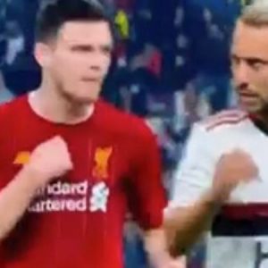 Andy Robertson promises Sadio Mane to get revenge of yellow card