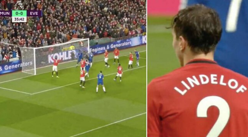 Victor Lindelöf bizarre own goal gives Everton 1-0 lead vs Manchester United