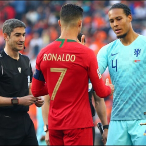 Virgil Van Dijk pays Twitter tribute to Cristiano Ronaldo after Ballon d’Or controversy