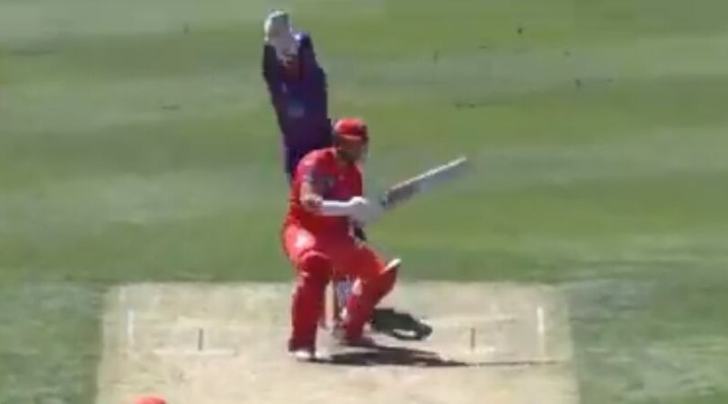 WATCH: Qais Ahmad stuns Shaun Marsh and Ben McDermott with bouncer in Big Bash League