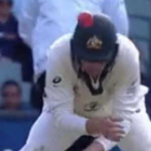 Marnus Labuschagne hit on the helmet: Watch Mohammad Rizwan's pull hits Australian fielder at short leg