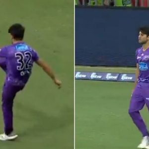 WATCH: Qais Ahmad kicks the ball angrily after dismissing Chris Morris in BBL 2019-20