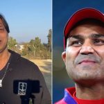 WATCH: Shoaib Akhtar takes hilarious dig at Virender Sehwag; claims he has more money than Sehwag's hair