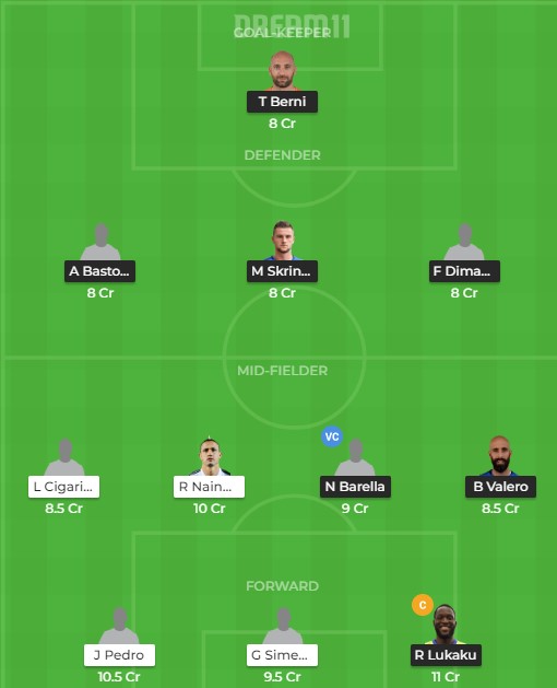 INT vs CAG Dream11