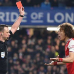 David Luiz Red Card Vs Chelsea