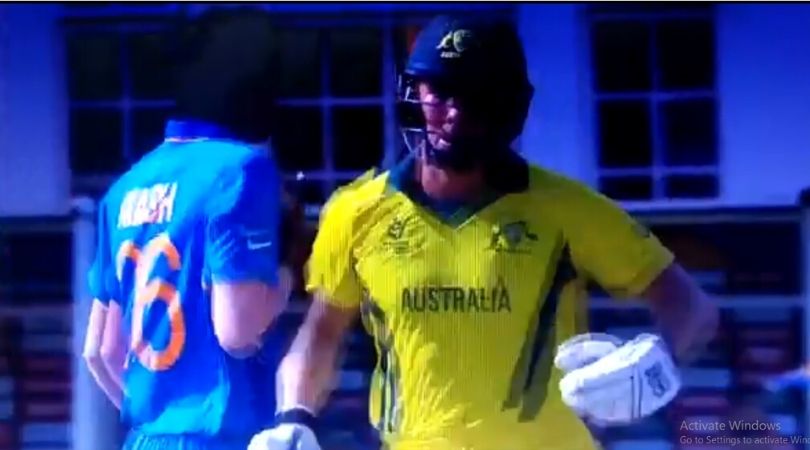 WATCH: Sam Fanning elbows Akash Singh in U19 World Cup quarter-final; gets two demerit points