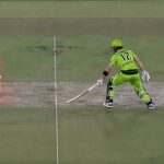 WATCH: Callum Ferguson gets run-out in an unfortunate manner in Thunder vs Renegades match